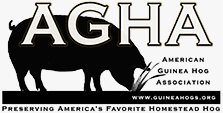 AGHA - American Guinea Hog Association logo