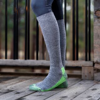 Alpaca compression socks