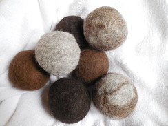 Alpaca Dryer balls (set of three)