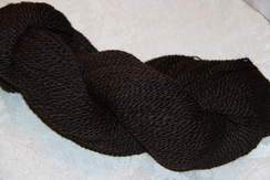 DK Yarn - Spun from Fine Fleece - Black