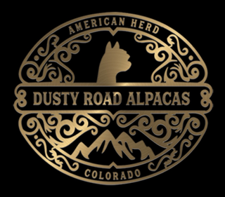 Dusty Road Alpacas - Logo