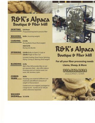 R&K's Alpaca Boutique and Fiber Mill