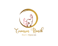Crimson Ranch Suri Alpacas - Logo