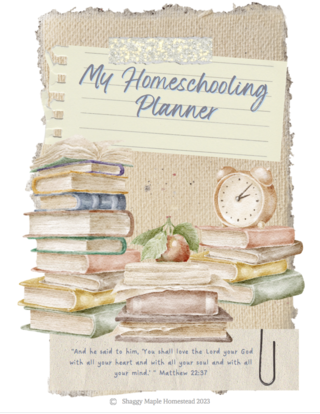 Pre-Order Homeschooling Planner 