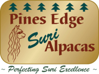 PINES EDGE SURI ALPACAS - Logo