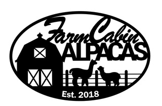 Farm Cabin Alpacas & Babydoll Sheep - Logo