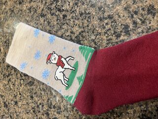 Christmas Alpaca Socks 