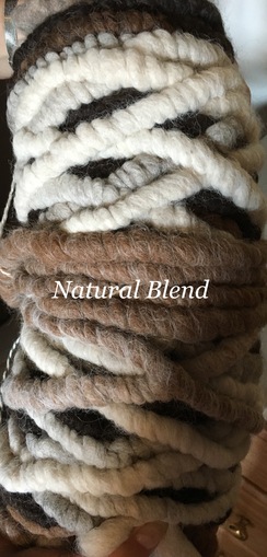 Yarn: Rug Yarn - Multi Natural Colors