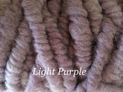 Yarn: Rug Yarn Dyed Light Purple