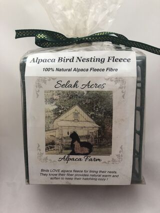 Alpaca Bird Nesting Fleece w/Dispenser
