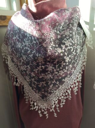 Sparkly shawletts