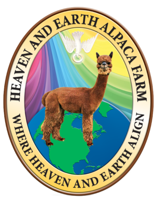 Heaven and Earth Alpaca Farm  - Logo