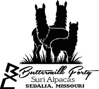 Buttermilk Forty Alpacas LLC - Logo