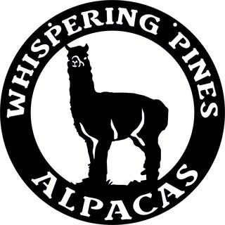 Whispering Pines Alpaca Farm - Logo