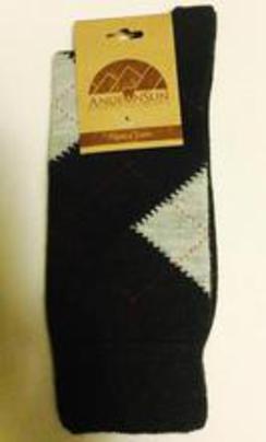 Argyle Alpaca Socks