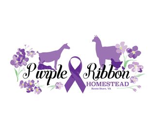 Purple Ribbon Homestead - Logo