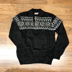 Men's Alpaca Print Sweater 