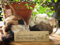 Photo of Alpaca Fleece-Filled Bird Nesting Ball®