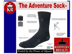 Kentucky Royal Adventure Sock