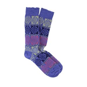 Santa Fe Artistic Socks-Lavender