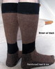 Photo of High Calf Alpaca Boot Socks - size XL