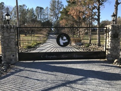 Check out our new gate.