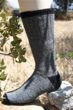 OutdoorAdventure" Alpaca Socks - USA