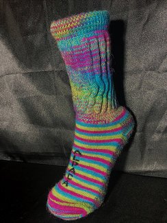 Therapeutic Socks ~ Striped
