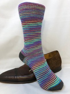 Striped Dress Socks