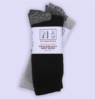 N.E.W.New England Woolens Boot Socks