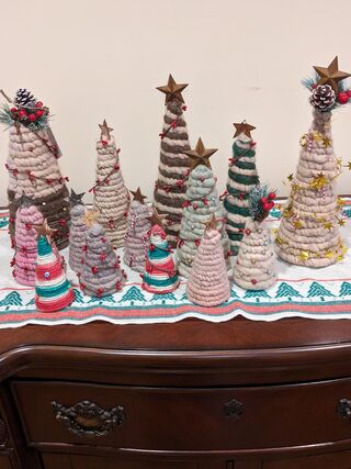 Handcrafted Christmas Trees 