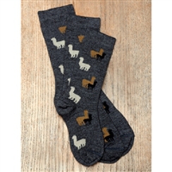 Photo of Alpaca Herd Socks for Kids