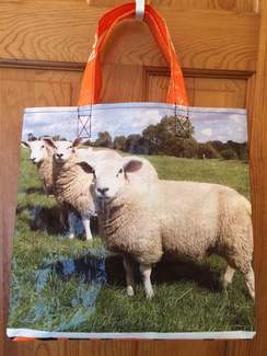 Photo of Reusable Tote Bag-SHEEP