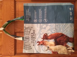 Photo of Reusable Tote Bag-Llama/Alpaca Feed
