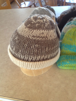 knitted alpaca hat