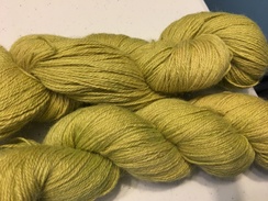 Alpaca Yarn - Vesper - Lime Green
