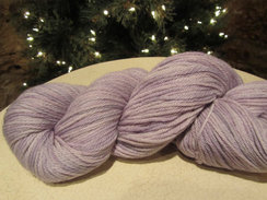 Beautiful Lavender Alpaca Yarn 