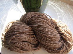 Dark Caramel Pure Alpaca Yarn - Gorgeous