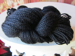 Fabulous Ebony Black Alpaca Yarn 