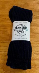 Humming Star Alpaca XL Boot Sock/Men's