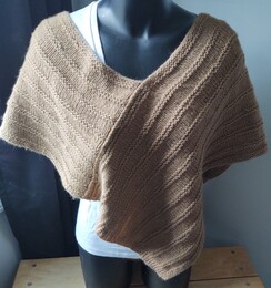 Poncho - Hand Knitted 