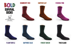 Survival Socks Crew Limited Colors/Sizes