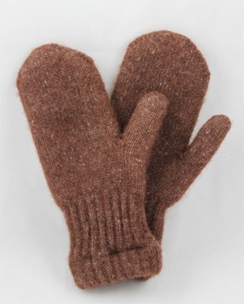 Double Mittens Natural Color