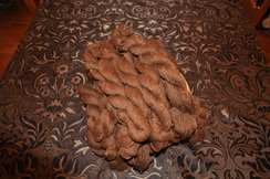 Brown Yarn (100% Suri)