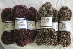 Yarn - Alpaca/Merino Barberpole 