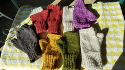 Fingerless Mitts and Mittens