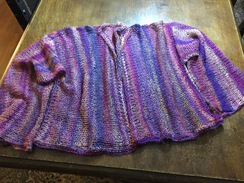 100% alpaca hand knitted cardigans