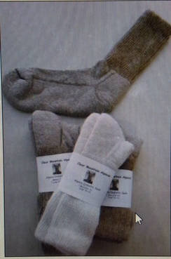 Lose Knit, Gentle Touch Alpaca Socks