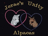 Jerae's Unity Alpacas - Logo