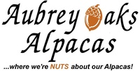 Aubrey Oaks Alpacas - Logo